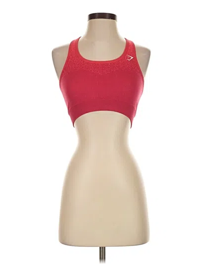 Pre-owned Gymshark Sports Bra In Red