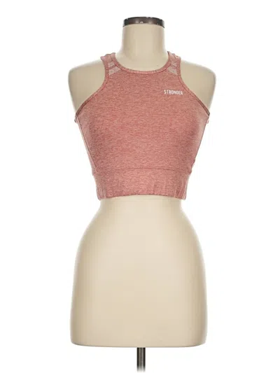 Pre-owned Gymshark Sports Bra In Red