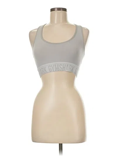 Pre-owned Gymshark Sports Bra In Silver