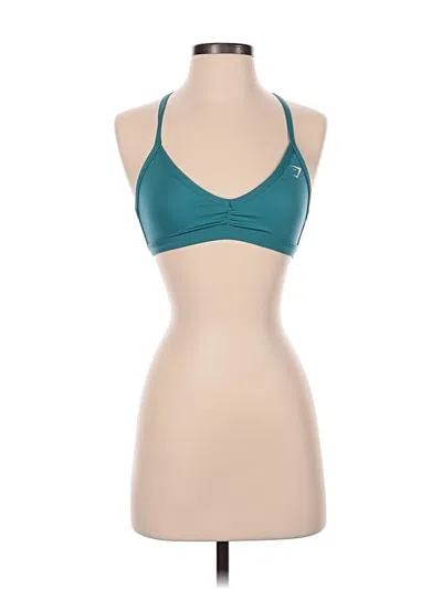 Pre-owned Gymshark Sports Bra In Teal