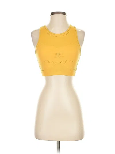 Pre-owned Gymshark Sports Bra In Yellow