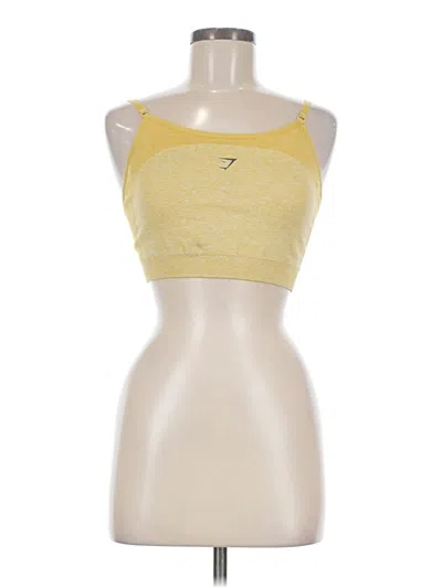 Pre-owned Gymshark Sports Bra In Yellow