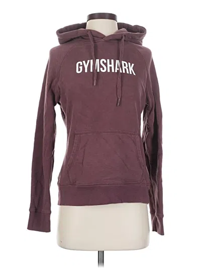 Pre-owned Gymshark Sweatshirt In Burgundy