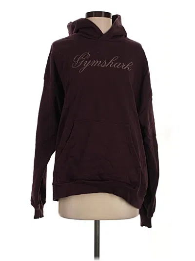 Pre-owned Gymshark Sweatshirt In Burgundy