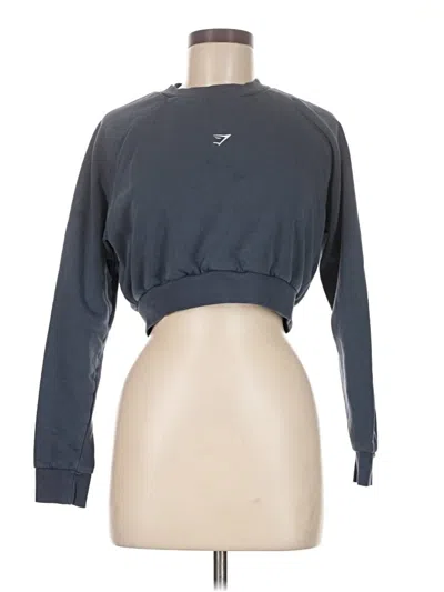 Pre-owned Gymshark Sweatshirt In Gray