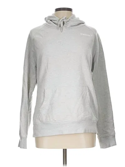 Pre-owned Gymshark Sweatshirt In Silver