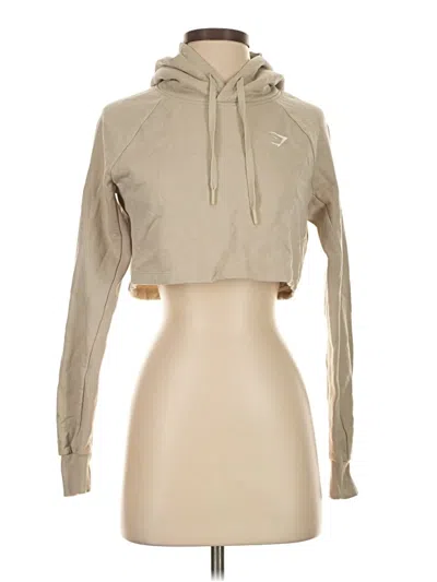 Pre-owned Gymshark Sweatshirt In Tan