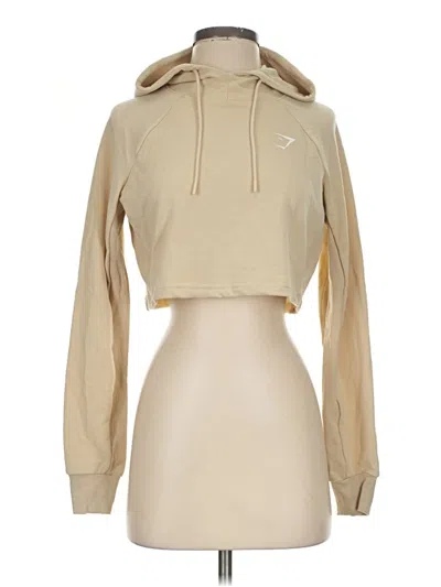 Pre-owned Gymshark Sweatshirt In Tan