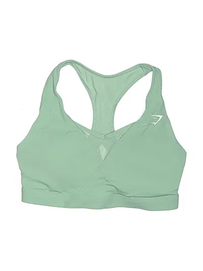 Pre-owned Gymshark Swimsuit Top Green Swimwear