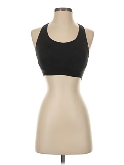 Pre-owned Gymshark Tank Top Black Halter Neckline Tops