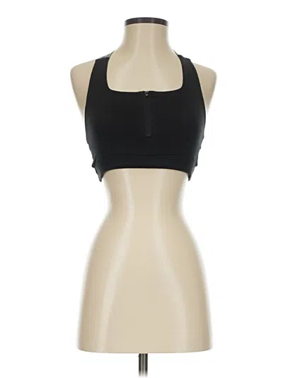 Pre-owned Gymshark Tank Top Black Halter Neckline Tops