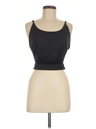 Pre-owned Gymshark Tank Top Black Strapless Neckline Tops