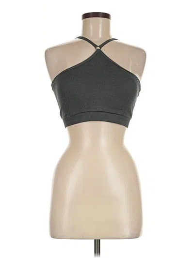 Pre-owned Gymshark Tank Top Gray Halter Neckline Tops
