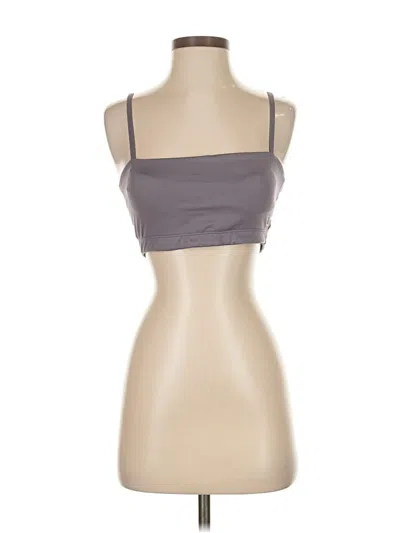 Pre-owned Gymshark Tank Top Gray Strapless Neckline Tops