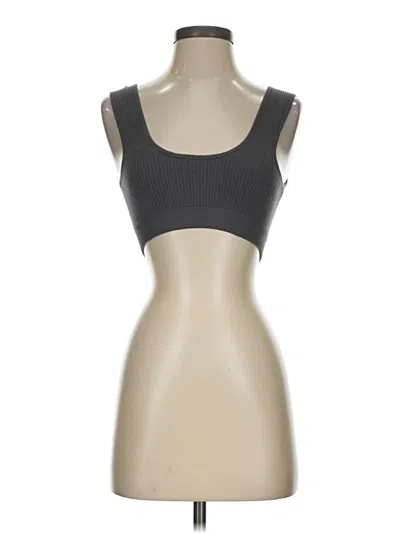 Pre-owned Gymshark Tank Top Gray Strapless Neckline Tops