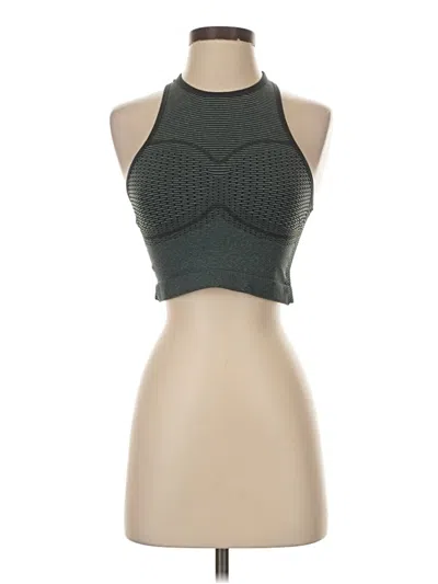 Pre-owned Gymshark Tank Top Green Halter Neckline Tops