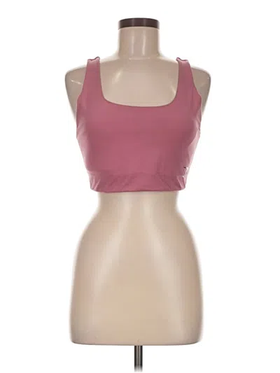Pre-owned Gymshark Tank Top Pink Strapless Neckline Tops