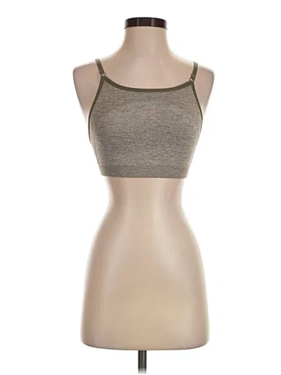 Pre-owned Gymshark Tank Top Tan Strapless Neckline Tops