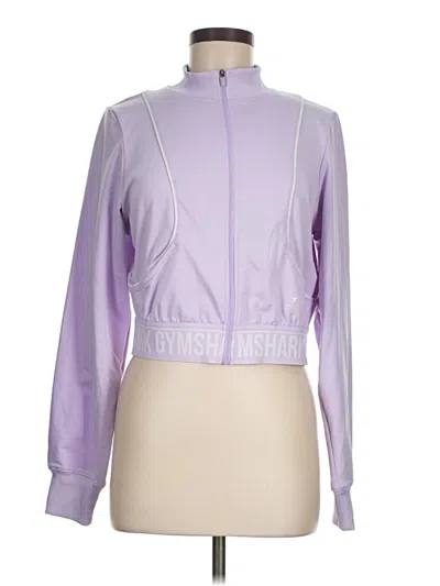 Pre-owned Gymshark Track Jacket In Purple