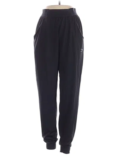 Pre-owned Gymshark Track Pants In Black
