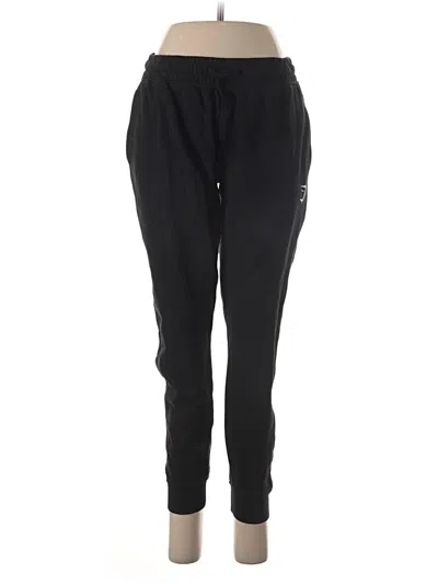 Pre-owned Gymshark Track Pants In Black