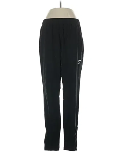 Pre-owned Gymshark Track Pants In Black