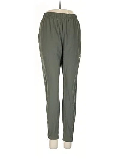 Pre-owned Gymshark Track Pants In Green