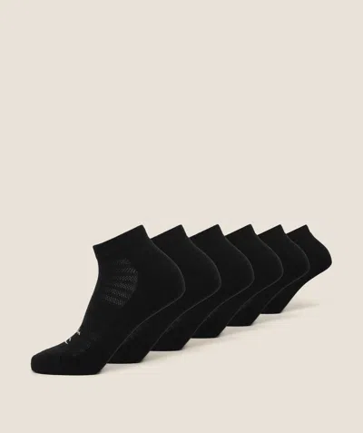 Gymshark Trainer Sock 6pk In Black