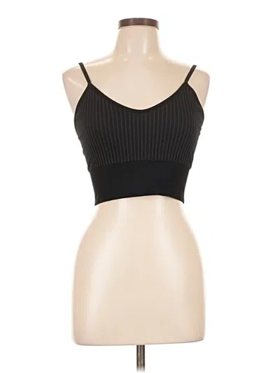 Pre-owned Gymshark Tube Top Black Strapless Neckline Tops