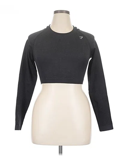 Pre-owned Gymshark Turtleneck Sweater In Black