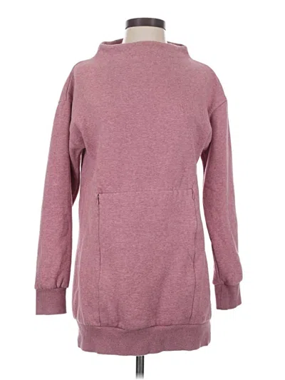 Pre-owned Gymshark Turtleneck Sweater In Burgundy
