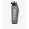 GYMSHARK GYMSHARK WOMEN'S BLACK BRANDED PLASTIC SPORTS BOTTLE