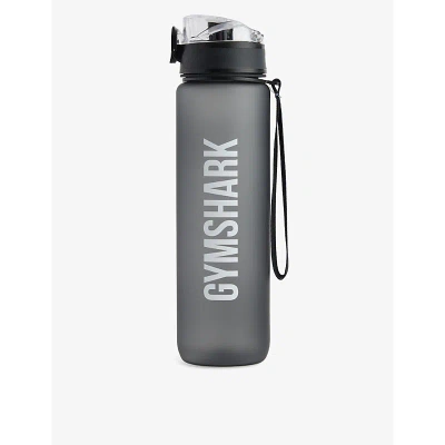 Gymshark Womens Black Branded Plastic Sports Bottle