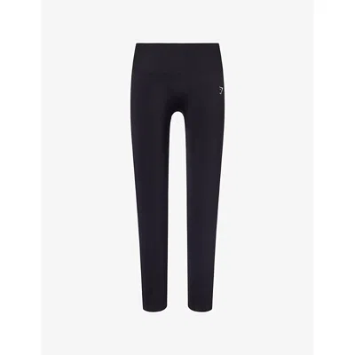 Gymshark Womens Black Everyday Seamless High-waisted  Stretch-nylon Leggings