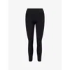 Gymshark Womens  Lifting Dip-waist Stretch-woven Leggings In Black