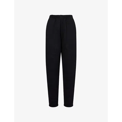 Gymshark Womens Rest Day 2.0 Cotton-jersey Jogging Bottoms Black