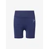 Gymshark Womens Blue Vital Seamless 2.0 Cycling Shorts In Blue