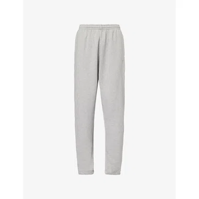 Gymshark Womens Rest Day 2.0 Cuffed Cotton-jersey Jogging Bottoms Grey