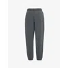 Gymshark Womens  Everywear Relaxed-fit Cotton-jersey Jogging Bottoms In Gs Bck Pig Grmnt