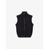 Gymshark Womens Gs Black Sherpa Gilet In Black