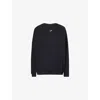 Gymshark Womens  Training Oversized Fleece Cotton-blend Sweatshirt In Gs Black