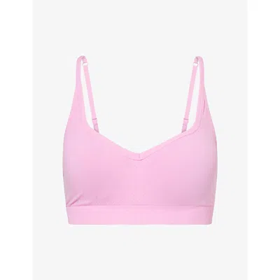 Gymshark Womens Gs Focus Pink Vital Seamless Sports Bra Xl