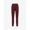 Gymshark Womens Gs Rich Maroon Soft Sculpt Regular-length Leggings Xl In Burgundy