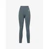 Gymshark Womens Gs Strong Grey/ Marl Vital Sculpt Seamless Leggings Xs In Gray