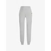 Gymshark Womens  X Leana Deeb Two-slip-pockets Stretch-woven-blend Jogging Bottoms Light Grey Core Ma In Light Grey Core Marl