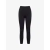 Gymshark Womens Black Lift Varsity Seamless Gym Leggings Xl In Black