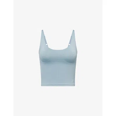 Gymshark Womens Rest Blue Soft Sculpt Tank Top