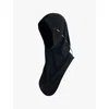 Gymshark Womens Black Seamless Sports Stretch-woven Hijab In Black