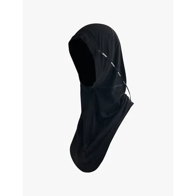 Gymshark Womens Black Seamless Sports Stretch-woven Hijab