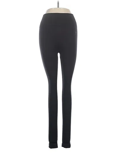 Pre-owned Gymshark Yoga Pants In Black